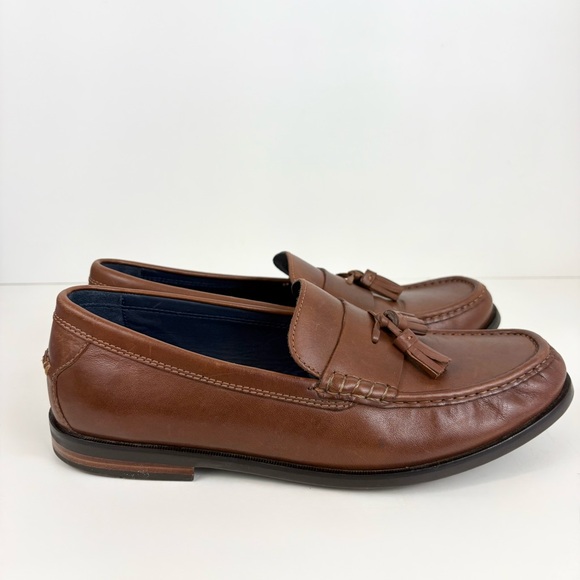 Cole Haan Brown Leather Pinch Marine Grand Classic Tassel British Mens Size 11.5 main image 8